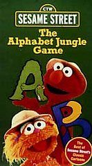 sesame street the alphabet jungle game vhs 1998 time left