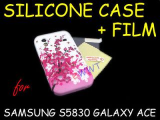 samsung galaxy ace case white in Cases, Covers & Skins