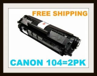 FX9 104 Toner Cartridge For 2PK Canon ImageClass MF4120 MF4130 D420 