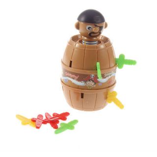 New Funny Lucky Stab Pop Up Toy Gadget Pirate Barrel Game