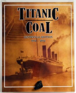 RMS TITANIC COAL 100TH ANNIV 8X10 LEAVING BELFAST W COA AUTHENTIC 