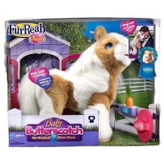 FURREAL FRIENDS BABY BUTTERSCOTCH MY MAGICAL SHOW PONY FUR REAL NEW 