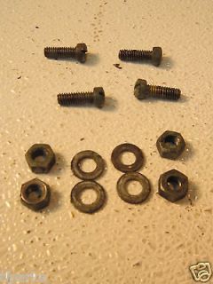 Vintage 1940s Johnson Seahorse 5 HP TD 20 Crank cover nuts & bolts