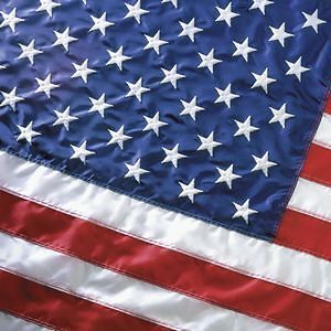 3x5 Ft American Flag Sewn Stripes Nylon USA U.S. NEW US EMBROIDERED 