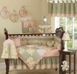 Newly listed CHEAP UNIQUE DESIGNER SAGE GREEN BABY GIRL DISCOUNT CRIB 