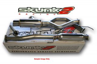 SKUNK2 MegaPower 60mm Exhaust Catback 97 01 Honda Prelude Base