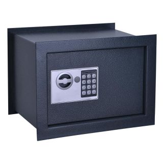 Wall/Inground Flat Box Safe Lock Digital Home Security Gun Cash 