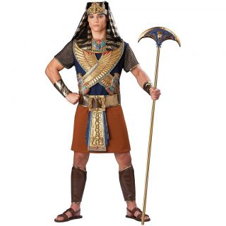 Mighty Pharaoh Adult Mens Egyptian King Tut Deluxe Halloween Costume