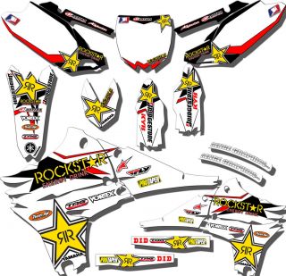 2006 2007 2008 2009 YZ 250F 450F GRAPHICS KIT YZ250F YZ450F YAMAHA 