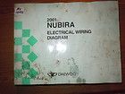 DAEWOO NUBIRA WORKSHOP SERVICE 1997 03 MANUAL DISC