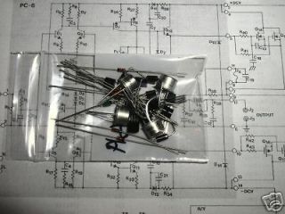 newly listed hafler dh 200 pc 6 semiconductor repair kit  