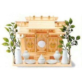 KAMIDANA Japanese Shinto Shrine GOD shelf sacred 11 pcs SET Miniature 