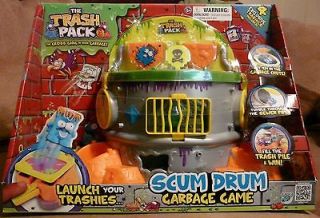 The Trash Pack Series 2 SCUM DRUM Play Set New OOP Condition (No 
