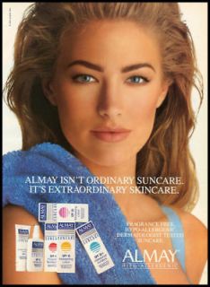 1992 glamour ad for almay skin care 