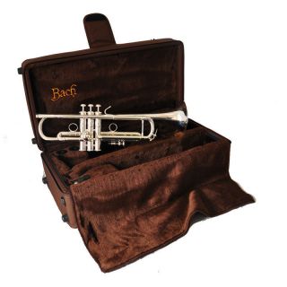 Brand New Bach Stradivarius LT180S77 Silver New York Bb Trumpet