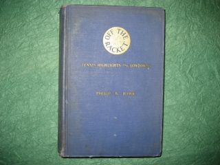 ANTIQUE TENNIS BOOK 1937 FIRST EDITION OFF THE RACKET HIGHLIGHTS 