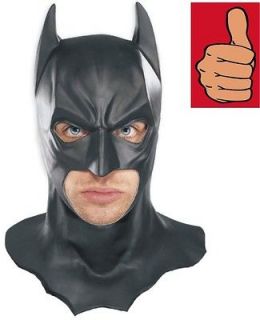 Batman   Mask   Dark Knight Adult Full Overhead Latex Rubber Cowl 