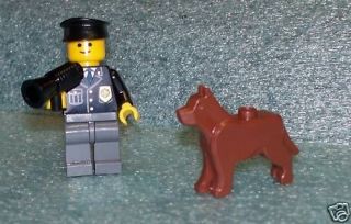 l10020 police officer w dog lego minifig new time left