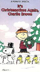 Its Christmastime Again, Charlie Brown (VHS, 1996, Slipsleeve Case 
