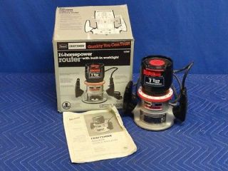  craftsman 315 17492 double insulated router f72 time left