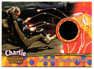 CHARLIE CHOCOLATE FACTORY OOMPA LOOMPA BLACK COSTUME CARD 2005 ARTBOX
