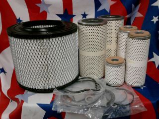 M35A2 Deuce and a Half 2.5 ton Complete filter set Air Oil Fuel Made 