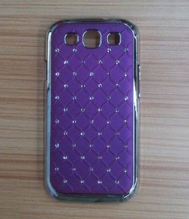 Newly listed A Deluxe Chrome Bling Bling Hard Case Cover for Samsung 