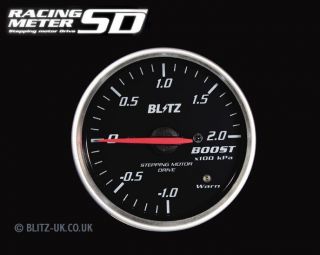 blitz racing meter sd 52mm boost gauge 