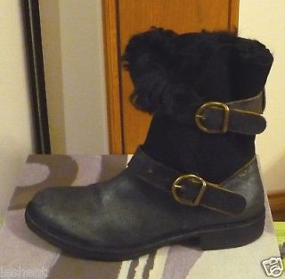 NEW IN BOX AUTHENTIC FIORENTINI BAKER EPIC FUR LINED BOOTS 39