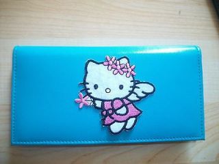 Hello Kitty Blue Wallet Style Checkbook Cover 