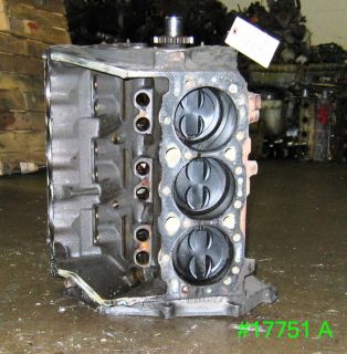 gm 4 3 chevy engine rebuildable short block 1987 17751