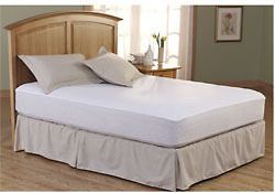 cal king 5 5 memory foam component mattress bed