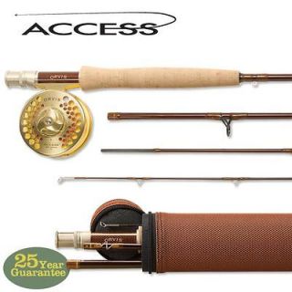 orvis access 906 4 fly rod 6 weight new time