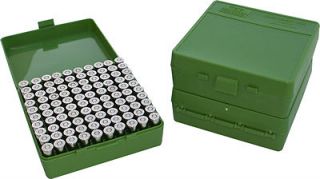 MTM Case Gard™ New MTM Plastic Ammo Box 100 Round 44 MAG P100 44 10 
