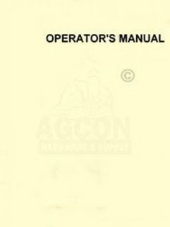 oliver 420 440 ser 2 4 row cultivator operators manual