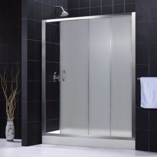 Dreamline Infinity 56 60 X 72 Frosted Glass Shower Door SHDR 1060726 