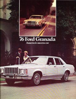 1976 ford granada original dealer sales brochure 
