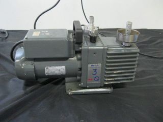 Welch Vacuum Pump 3 8910 Emerson C37 JXPW 157 115/230 V RPM 2850/3450 