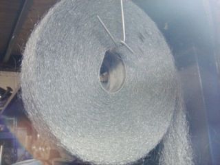 high grade stainless steel wool x 1 metre roll coarse