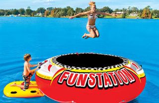 sportsstuff 12 funstation water trampoline 58 1035 