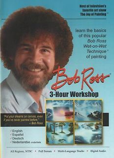bob ross joy of painting series 3 hour workshop dvd  10 50 