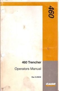 case 460 trencher operator s manual  30
