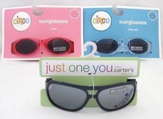 Sunglasses Carters Just One You Black & CiRco Baby Toddler Boy Girl 