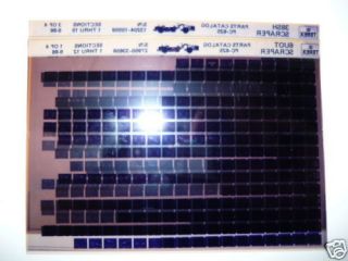 Terex Parts Manual 6UOT & 38SH Scraper Microfiche