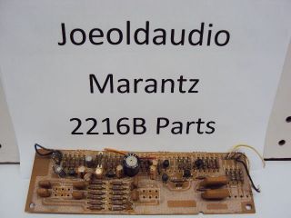 Marantz 2216B Tone Control Board. Also Parting Out 2216B & 2215B 