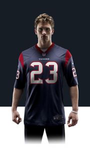    Arian Foster Mens Football Home Game Jersey 468954_459_A_BODY