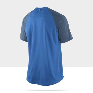 Nike Dri FIT UV Miler Short Sleeve Mens Running Shirt 404650_479_B