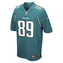   Jaguars Marcedes Lewis Mens Football Home Game Jersey 468956_485_A