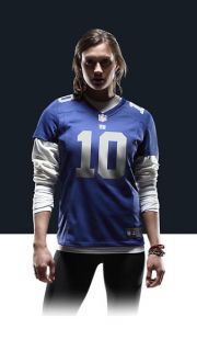    Eli Manning Womens Football Home Game Jersey 469909_495_A_BODY