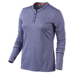 Nike Sport Henley Womens Golf Shirt 452850_506_A